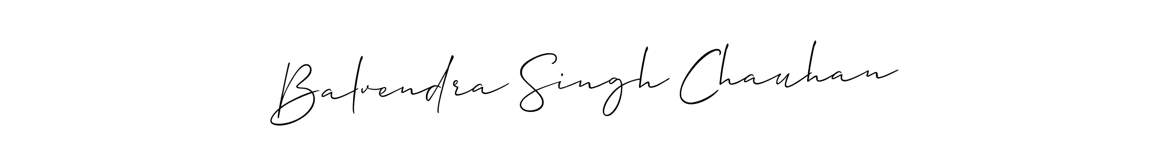 How to make Balvendra Singh Chauhan signature? Allison_Script is a professional autograph style. Create handwritten signature for Balvendra Singh Chauhan name. Balvendra Singh Chauhan signature style 2 images and pictures png