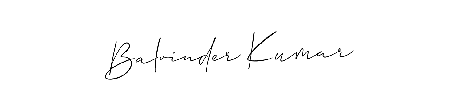 Similarly Allison_Script is the best handwritten signature design. Signature creator online .You can use it as an online autograph creator for name Balvinder Kumar. Balvinder Kumar signature style 2 images and pictures png