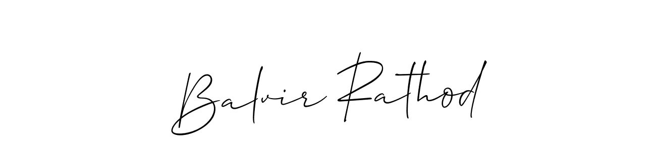 Best and Professional Signature Style for Balvir Rathod. Allison_Script Best Signature Style Collection. Balvir Rathod signature style 2 images and pictures png