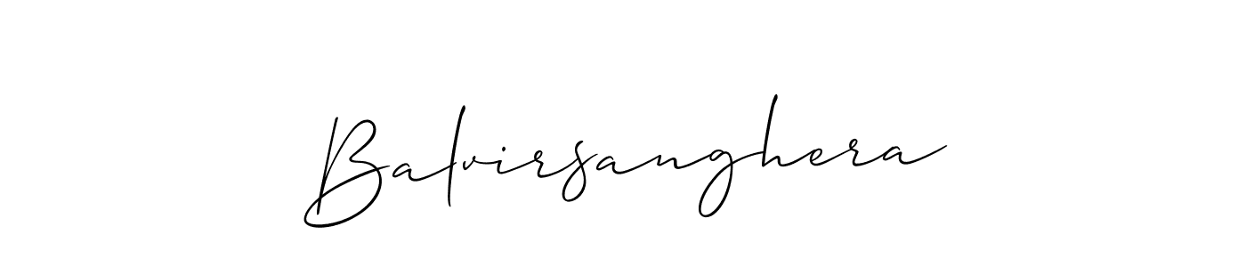 Similarly Allison_Script is the best handwritten signature design. Signature creator online .You can use it as an online autograph creator for name Balvirsanghera. Balvirsanghera signature style 2 images and pictures png