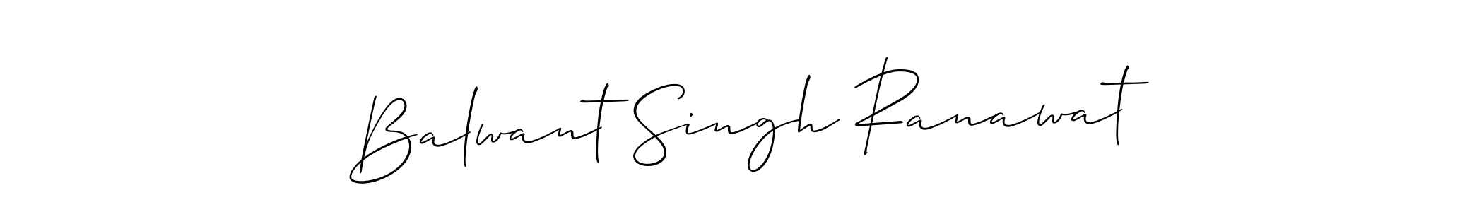 Once you've used our free online signature maker to create your best signature Allison_Script style, it's time to enjoy all of the benefits that Balwant Singh Ranawat name signing documents. Balwant Singh Ranawat signature style 2 images and pictures png