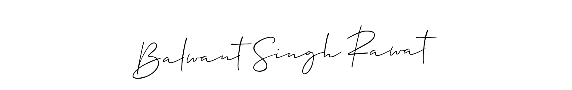 Also You can easily find your signature by using the search form. We will create Balwant Singh Rawat name handwritten signature images for you free of cost using Allison_Script sign style. Balwant Singh Rawat signature style 2 images and pictures png