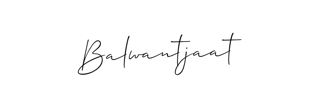 How to make Balwantjaat signature? Allison_Script is a professional autograph style. Create handwritten signature for Balwantjaat name. Balwantjaat signature style 2 images and pictures png