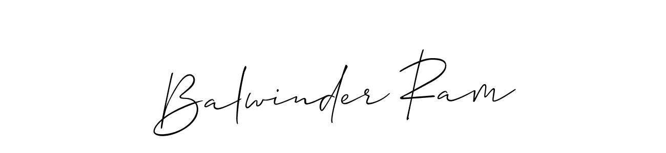 Best and Professional Signature Style for Balwinder Ram. Allison_Script Best Signature Style Collection. Balwinder Ram signature style 2 images and pictures png