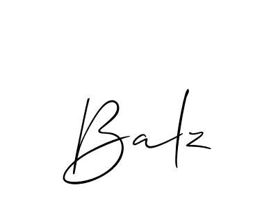 This is the best signature style for the Balz name. Also you like these signature font (Allison_Script). Mix name signature. Balz signature style 2 images and pictures png