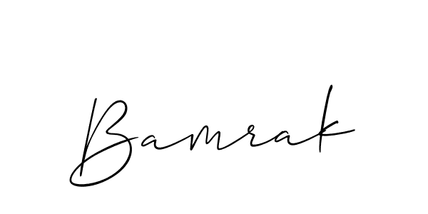 Once you've used our free online signature maker to create your best signature Allison_Script style, it's time to enjoy all of the benefits that Bamrak name signing documents. Bamrak signature style 2 images and pictures png