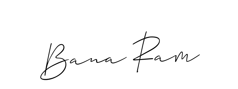 Make a beautiful signature design for name Bana Ram. Use this online signature maker to create a handwritten signature for free. Bana Ram signature style 2 images and pictures png