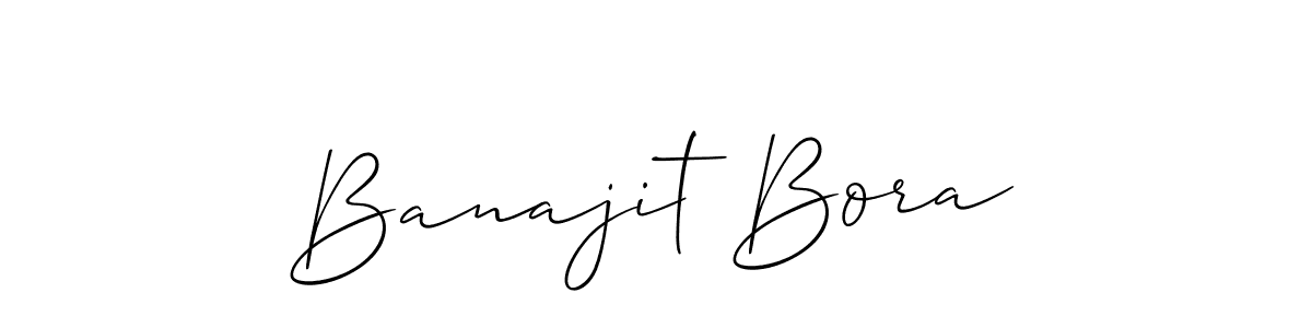 Once you've used our free online signature maker to create your best signature Allison_Script style, it's time to enjoy all of the benefits that Banajit Bora name signing documents. Banajit Bora signature style 2 images and pictures png