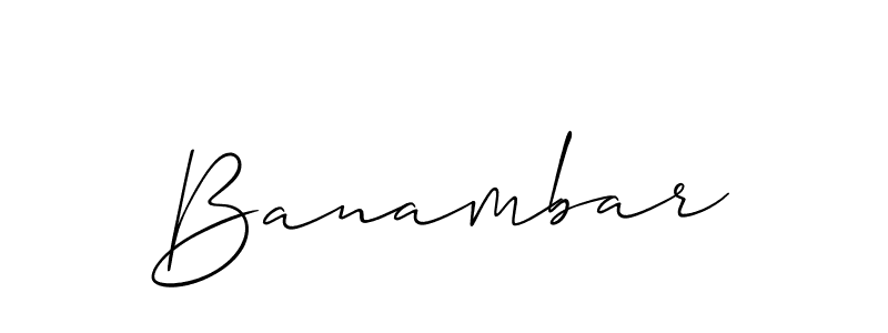 Banambar stylish signature style. Best Handwritten Sign (Allison_Script) for my name. Handwritten Signature Collection Ideas for my name Banambar. Banambar signature style 2 images and pictures png