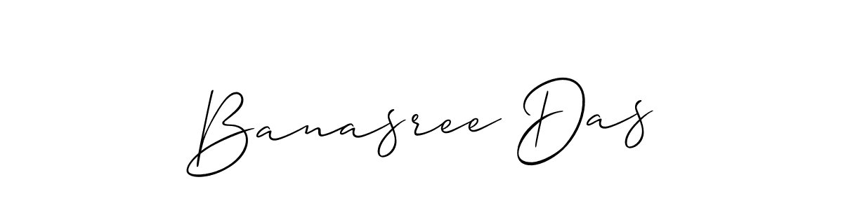 Make a beautiful signature design for name Banasree Das. Use this online signature maker to create a handwritten signature for free. Banasree Das signature style 2 images and pictures png