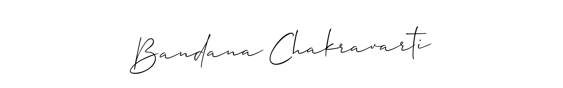 This is the best signature style for the Bandana Chakravarti name. Also you like these signature font (Allison_Script). Mix name signature. Bandana Chakravarti signature style 2 images and pictures png