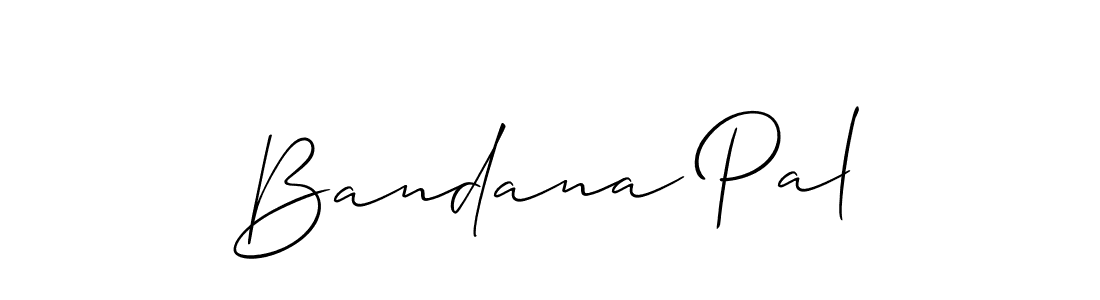 Best and Professional Signature Style for Bandana Pal. Allison_Script Best Signature Style Collection. Bandana Pal signature style 2 images and pictures png