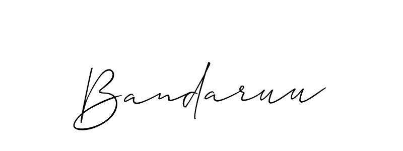 Check out images of Autograph of Bandaruu name. Actor Bandaruu Signature Style. Allison_Script is a professional sign style online. Bandaruu signature style 2 images and pictures png