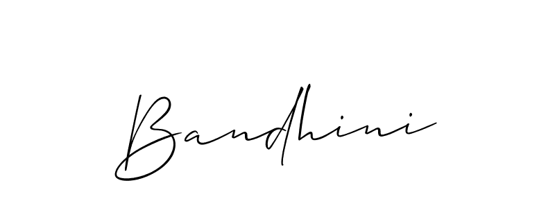 Make a beautiful signature design for name Bandhini. Use this online signature maker to create a handwritten signature for free. Bandhini signature style 2 images and pictures png