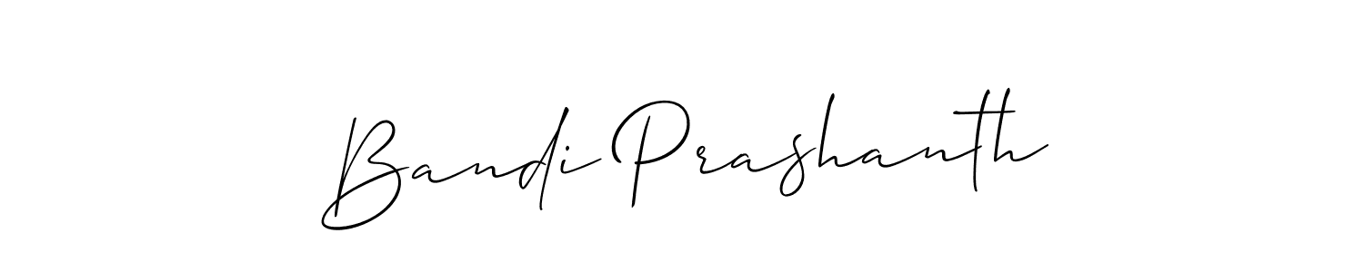 if you are searching for the best signature style for your name Bandi Prashanth. so please give up your signature search. here we have designed multiple signature styles  using Allison_Script. Bandi Prashanth signature style 2 images and pictures png