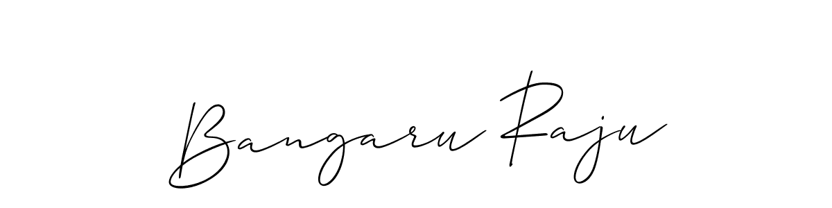 if you are searching for the best signature style for your name Bangaru Raju. so please give up your signature search. here we have designed multiple signature styles  using Allison_Script. Bangaru Raju signature style 2 images and pictures png