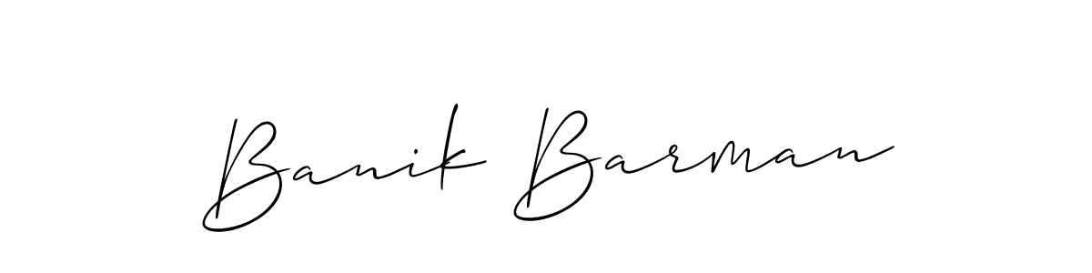 Once you've used our free online signature maker to create your best signature Allison_Script style, it's time to enjoy all of the benefits that Banik Barman name signing documents. Banik Barman signature style 2 images and pictures png
