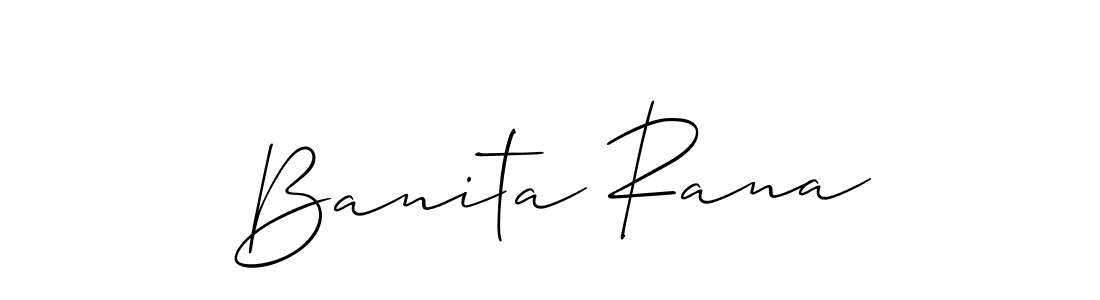 Check out images of Autograph of Banita Rana name. Actor Banita Rana Signature Style. Allison_Script is a professional sign style online. Banita Rana signature style 2 images and pictures png