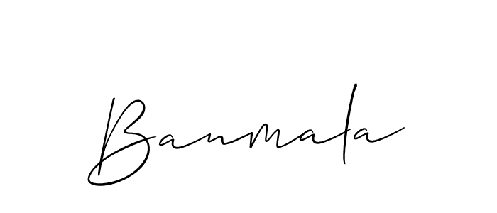 How to make Banmala name signature. Use Allison_Script style for creating short signs online. This is the latest handwritten sign. Banmala signature style 2 images and pictures png