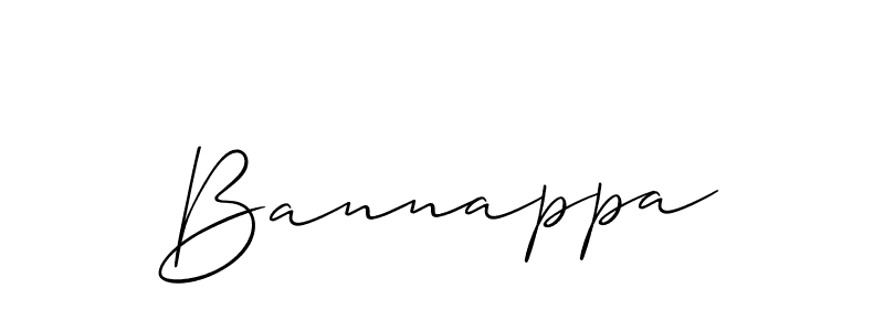 Once you've used our free online signature maker to create your best signature Allison_Script style, it's time to enjoy all of the benefits that Bannappa name signing documents. Bannappa signature style 2 images and pictures png