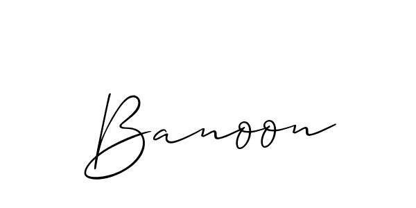 Check out images of Autograph of Banoon name. Actor Banoon Signature Style. Allison_Script is a professional sign style online. Banoon signature style 2 images and pictures png