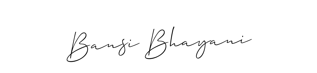 Here are the top 10 professional signature styles for the name Bansi Bhayani. These are the best autograph styles you can use for your name. Bansi Bhayani signature style 2 images and pictures png