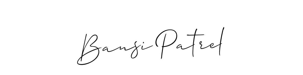 See photos of Bansi Patrel official signature by Spectra . Check more albums & portfolios. Read reviews & check more about Allison_Script font. Bansi Patrel signature style 2 images and pictures png