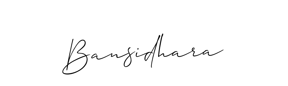 How to Draw Bansidhara signature style? Allison_Script is a latest design signature styles for name Bansidhara. Bansidhara signature style 2 images and pictures png