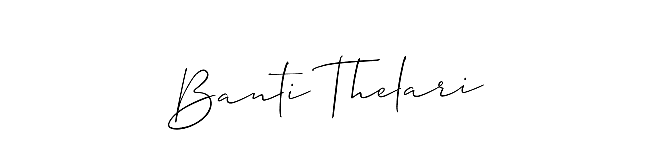 Once you've used our free online signature maker to create your best signature Allison_Script style, it's time to enjoy all of the benefits that Banti Thelari name signing documents. Banti Thelari signature style 2 images and pictures png