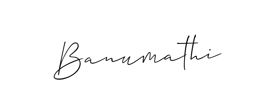 It looks lik you need a new signature style for name Banumathi. Design unique handwritten (Allison_Script) signature with our free signature maker in just a few clicks. Banumathi signature style 2 images and pictures png
