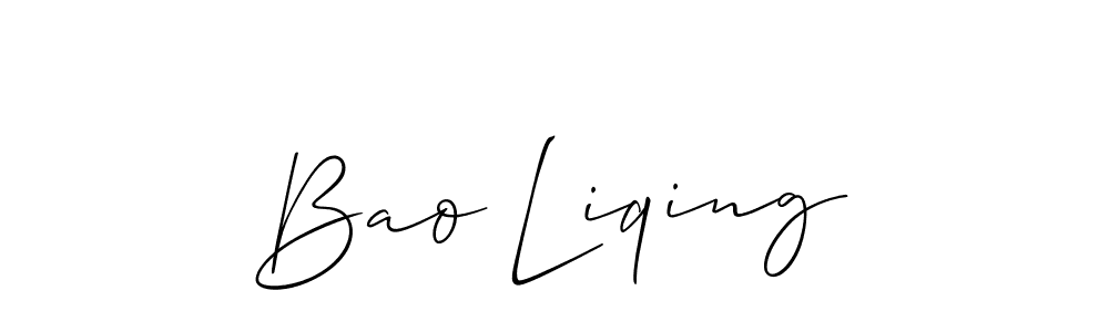 Make a beautiful signature design for name Bao Liqing. Use this online signature maker to create a handwritten signature for free. Bao Liqing signature style 2 images and pictures png