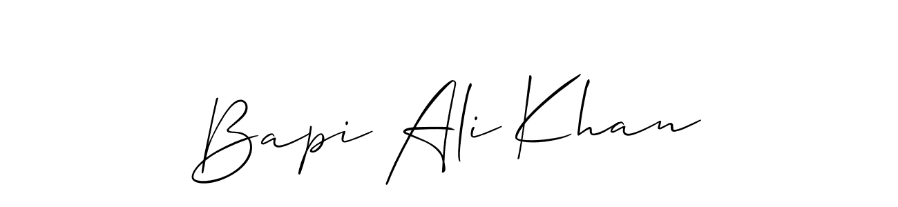 Here are the top 10 professional signature styles for the name Bapi Ali Khan. These are the best autograph styles you can use for your name. Bapi Ali Khan signature style 2 images and pictures png