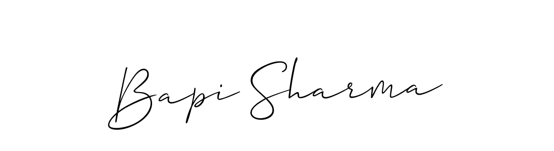 This is the best signature style for the Bapi Sharma name. Also you like these signature font (Allison_Script). Mix name signature. Bapi Sharma signature style 2 images and pictures png