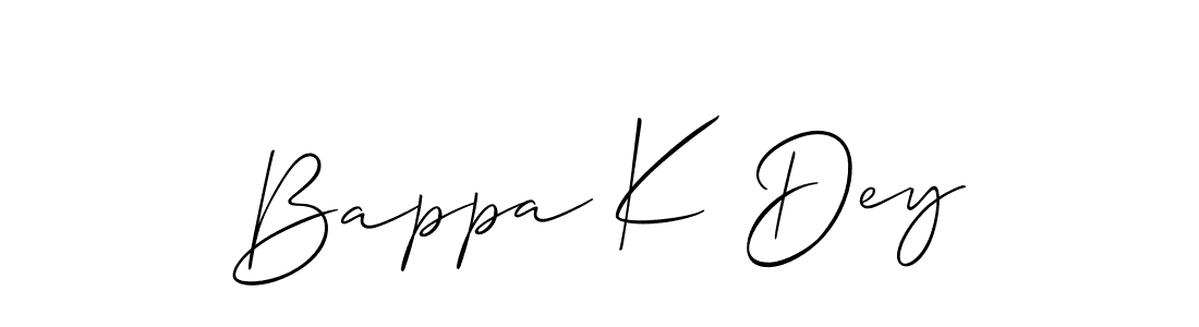 Make a beautiful signature design for name Bappa K Dey. Use this online signature maker to create a handwritten signature for free. Bappa K Dey signature style 2 images and pictures png