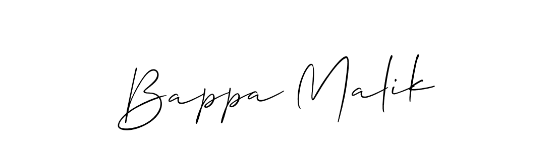 Make a beautiful signature design for name Bappa Malik. Use this online signature maker to create a handwritten signature for free. Bappa Malik signature style 2 images and pictures png