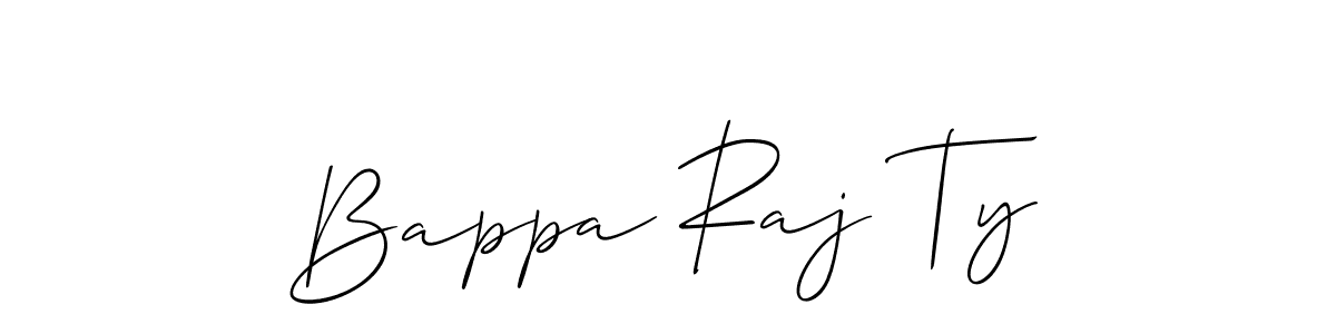 Here are the top 10 professional signature styles for the name Bappa Raj Ty. These are the best autograph styles you can use for your name. Bappa Raj Ty signature style 2 images and pictures png