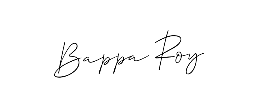 Also You can easily find your signature by using the search form. We will create Bappa Roy name handwritten signature images for you free of cost using Allison_Script sign style. Bappa Roy signature style 2 images and pictures png