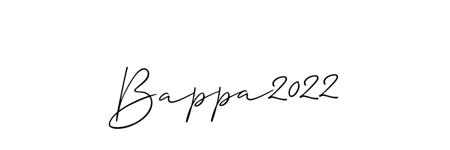 You should practise on your own different ways (Allison_Script) to write your name (Bappa2022) in signature. don't let someone else do it for you. Bappa2022 signature style 2 images and pictures png