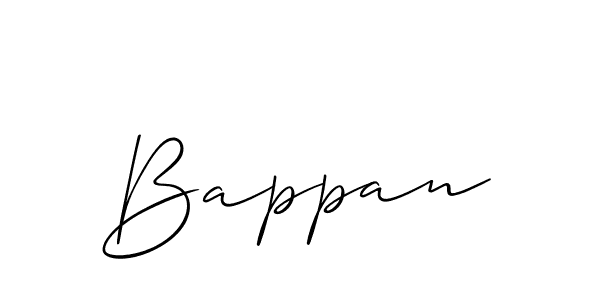 Once you've used our free online signature maker to create your best signature Allison_Script style, it's time to enjoy all of the benefits that Bappan name signing documents. Bappan signature style 2 images and pictures png