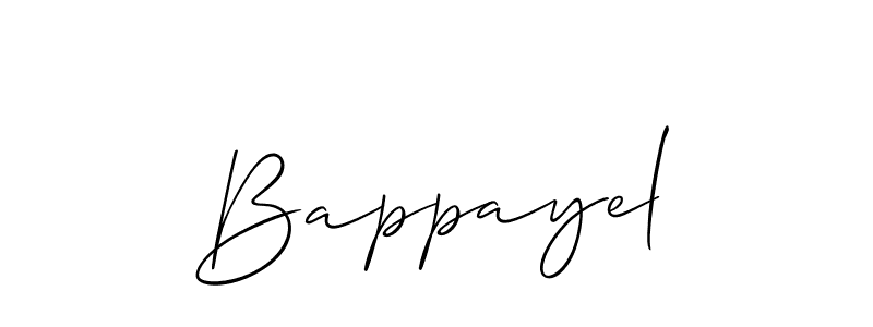 Also You can easily find your signature by using the search form. We will create Bappayel name handwritten signature images for you free of cost using Allison_Script sign style. Bappayel signature style 2 images and pictures png