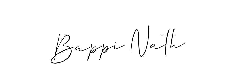 You can use this online signature creator to create a handwritten signature for the name Bappi Nath. This is the best online autograph maker. Bappi Nath signature style 2 images and pictures png