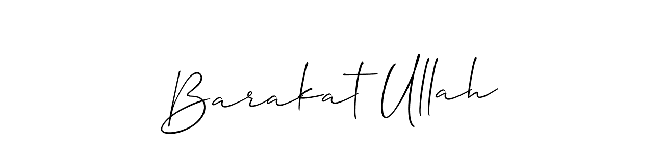 Make a beautiful signature design for name Barakat Ullah. Use this online signature maker to create a handwritten signature for free. Barakat Ullah signature style 2 images and pictures png