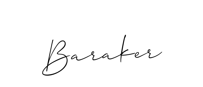 Once you've used our free online signature maker to create your best signature Allison_Script style, it's time to enjoy all of the benefits that Baraker name signing documents. Baraker signature style 2 images and pictures png