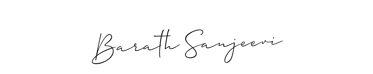 Once you've used our free online signature maker to create your best signature Allison_Script style, it's time to enjoy all of the benefits that Barath Sanjeevi name signing documents. Barath Sanjeevi signature style 2 images and pictures png