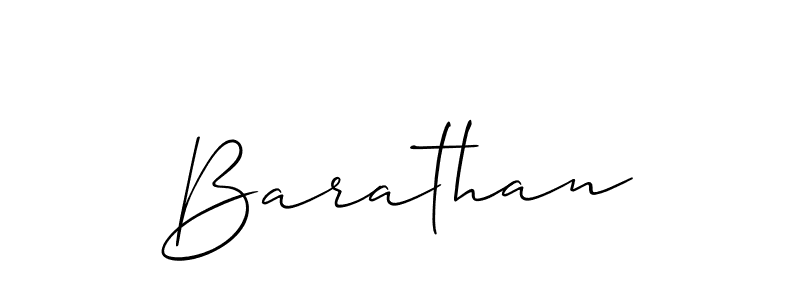 You can use this online signature creator to create a handwritten signature for the name Barathan. This is the best online autograph maker. Barathan signature style 2 images and pictures png