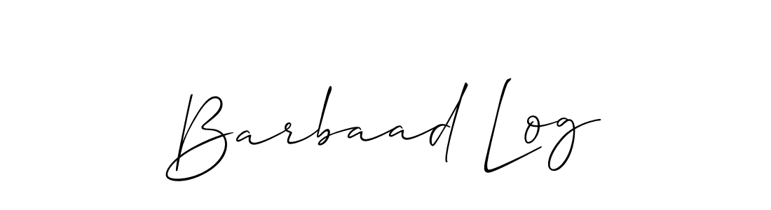 Check out images of Autograph of Barbaad Log name. Actor Barbaad Log Signature Style. Allison_Script is a professional sign style online. Barbaad Log signature style 2 images and pictures png