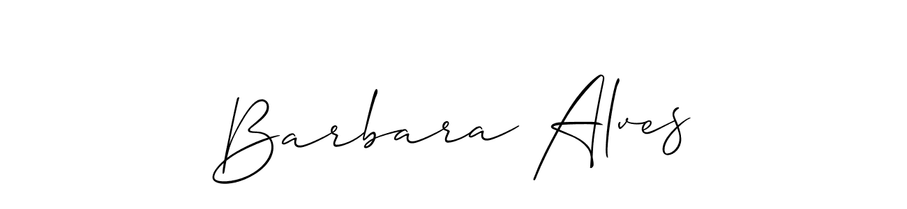 Check out images of Autograph of Barbara Alves name. Actor Barbara Alves Signature Style. Allison_Script is a professional sign style online. Barbara Alves signature style 2 images and pictures png