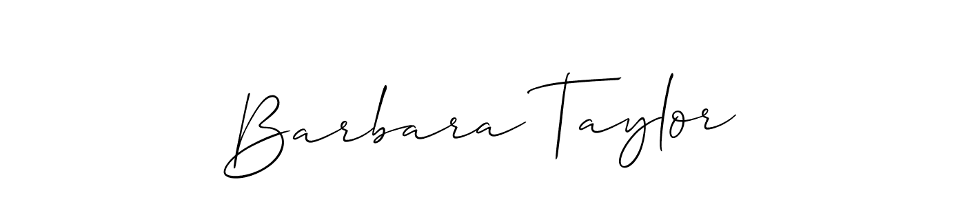 Also You can easily find your signature by using the search form. We will create Barbara Taylor name handwritten signature images for you free of cost using Allison_Script sign style. Barbara Taylor signature style 2 images and pictures png