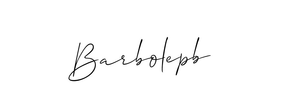 Also You can easily find your signature by using the search form. We will create Barbolepb name handwritten signature images for you free of cost using Allison_Script sign style. Barbolepb signature style 2 images and pictures png