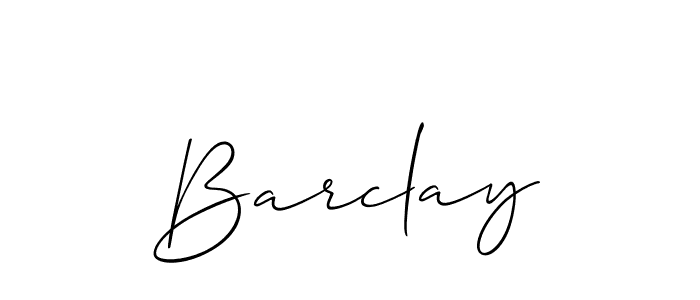 The best way (Allison_Script) to make a short signature is to pick only two or three words in your name. The name Barclay include a total of six letters. For converting this name. Barclay signature style 2 images and pictures png